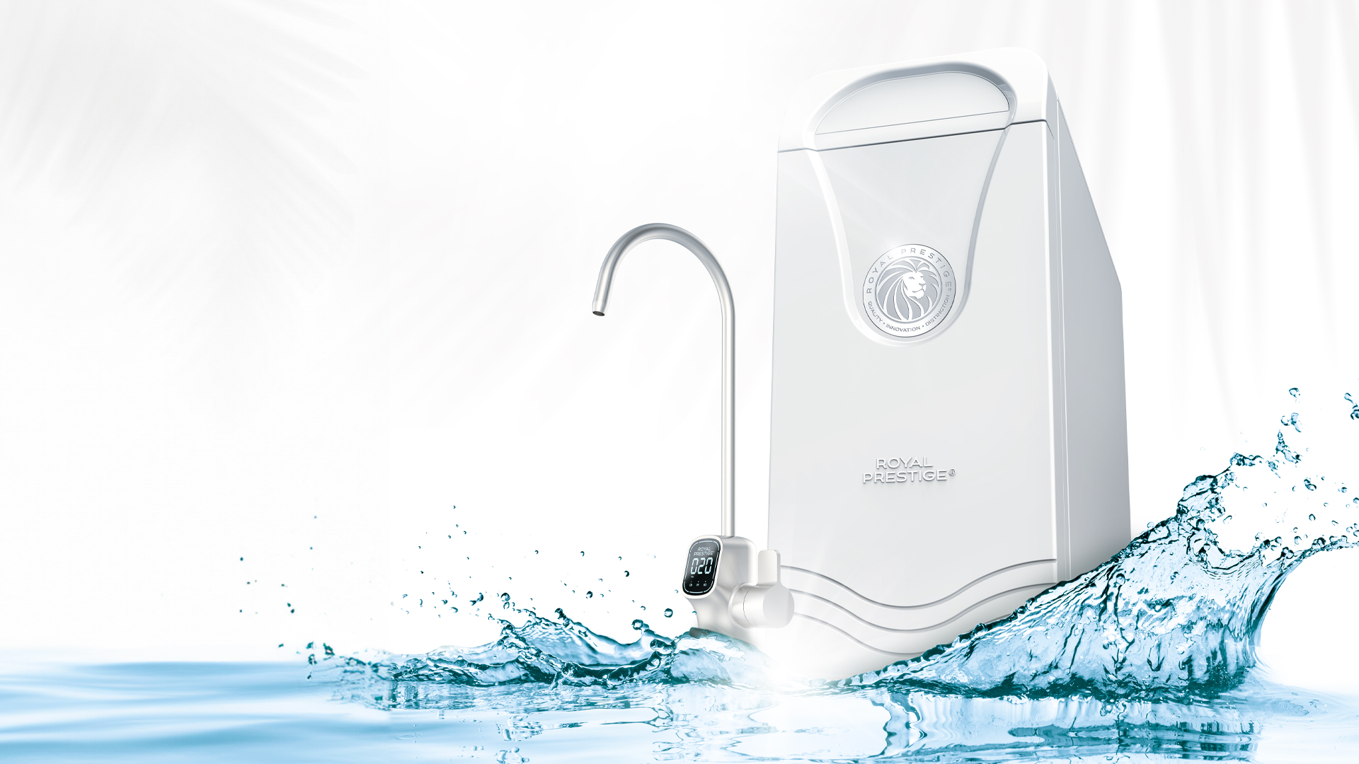 Sistema de purificación de agua FrescaFlow de Royal Prestige, con tecnología de ósmosis inversa