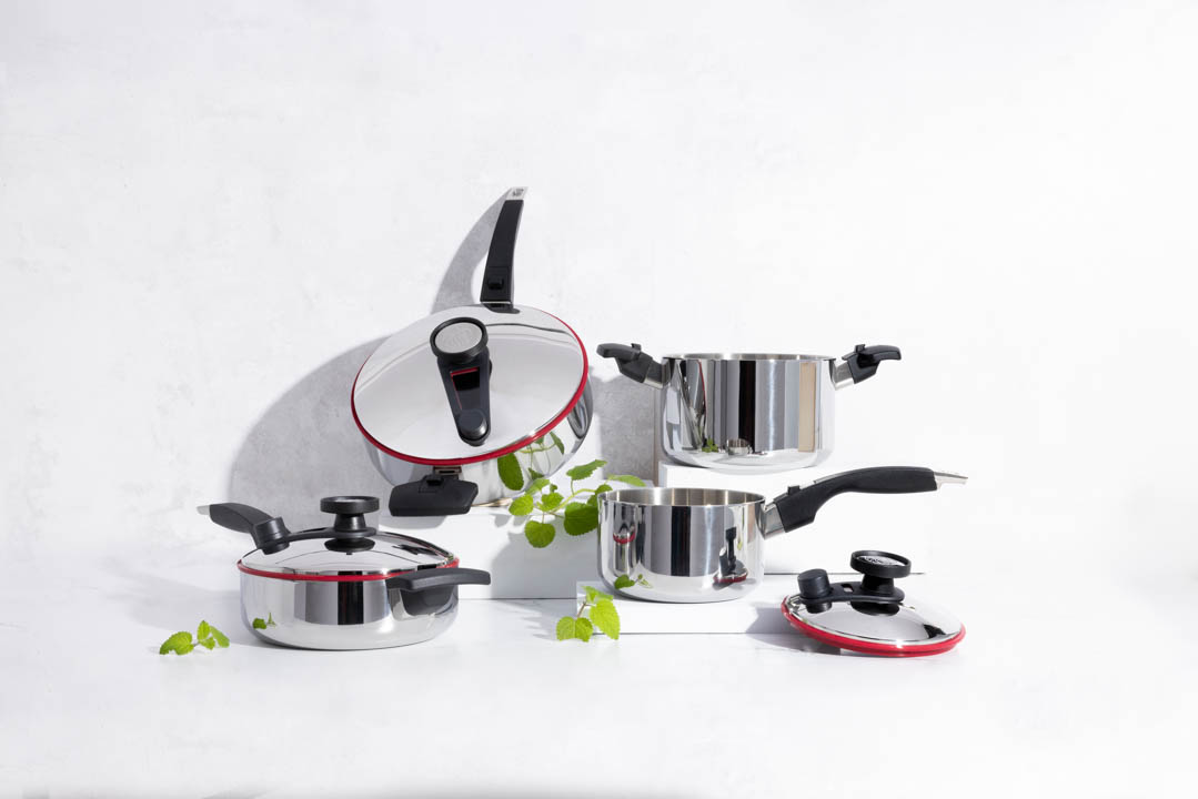 Set de ollas Royal Prestige Innove 7 piezas en New York cocina saludable sin aceite Queens Brooklyn Manhattan