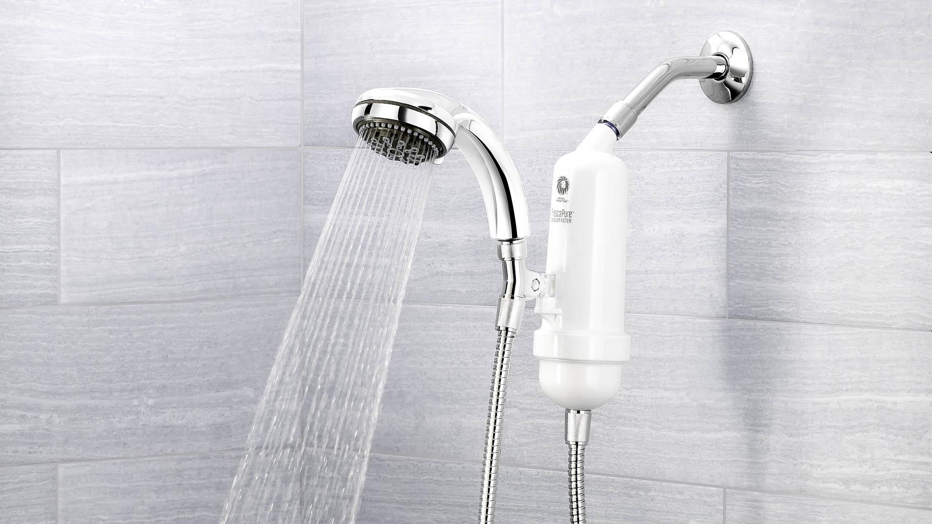 Filtro de ducha Royal Prestige en New York NY con instalación en casa y agua purificada para baño en Queens, Brooklyn, Manhattan, Bronx, New Jersey y Connecticut