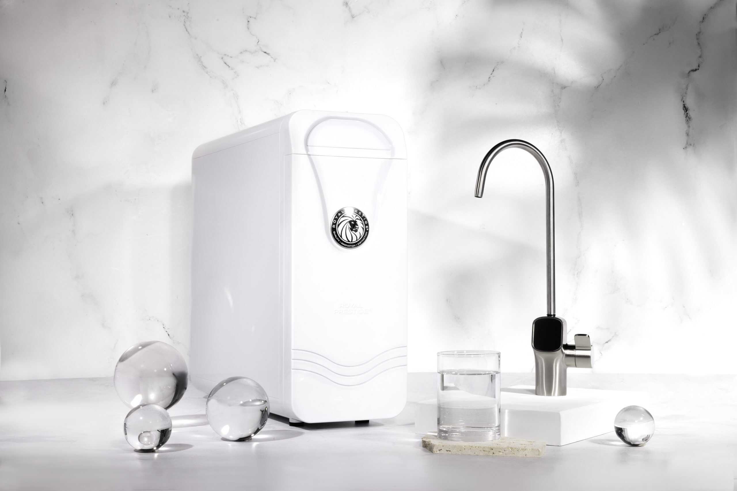 Sistema de purificación de agua FrescaFlow Royal Prestige en New York Queens Brooklyn Manhattan Bronx New Jersey y Connecticut con instalación en casa