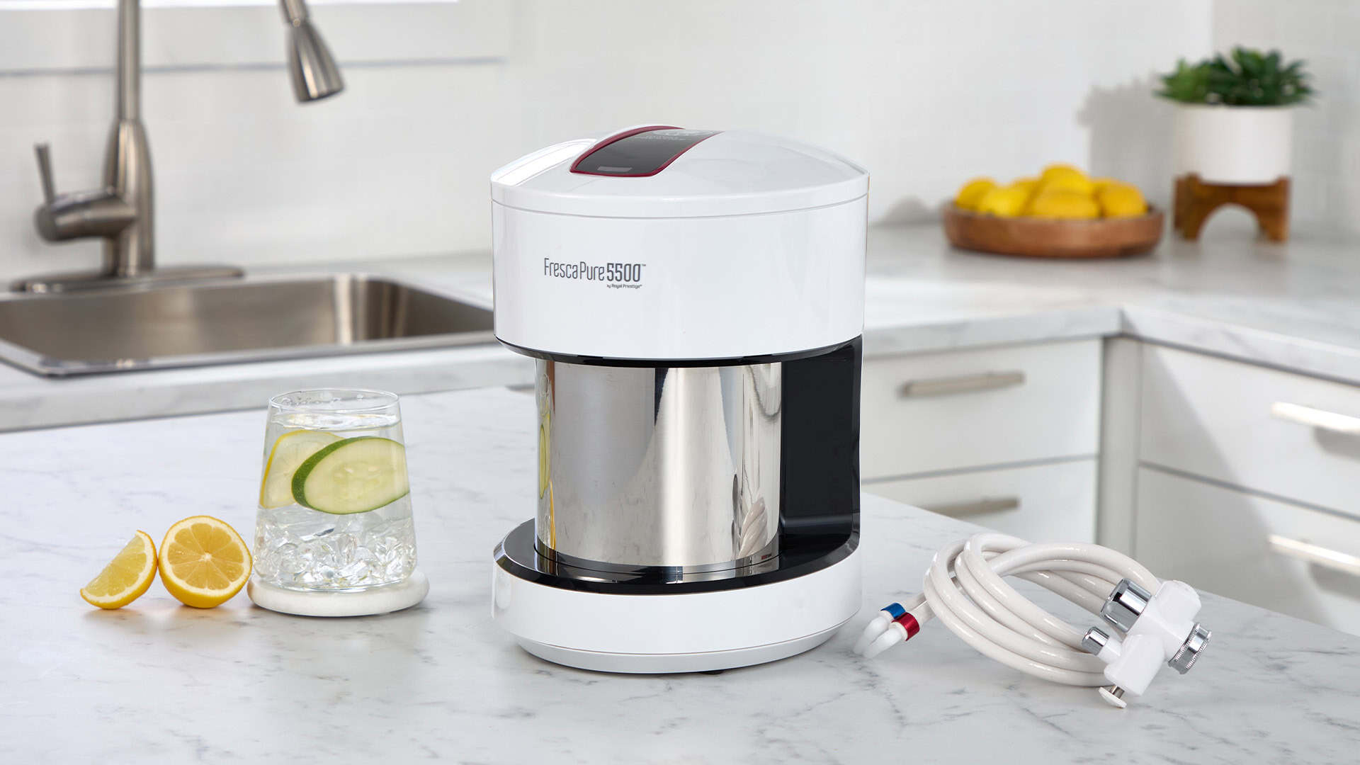 Sistema de Filtración de agua Royal Prestige FrescaPure5500 disponible en Queens NY con instalación a domicilio y financiamiento disponible Sistema de purificación de agua Royal Prestige FrescaFlow disponible en Queens NY con instalación a domicilio y financiamiento disponible