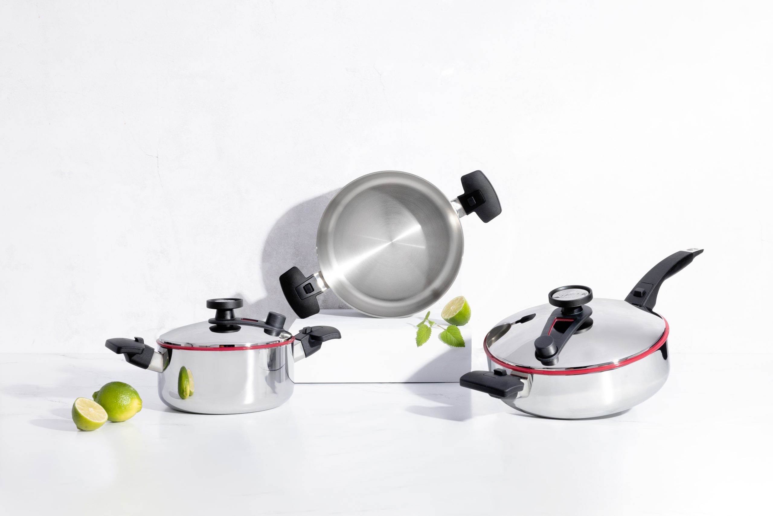 Set de ollas Royal Prestige Innove 5 piezas en New York cocina saludable sin aceite Queens Brooklyn Manhattan