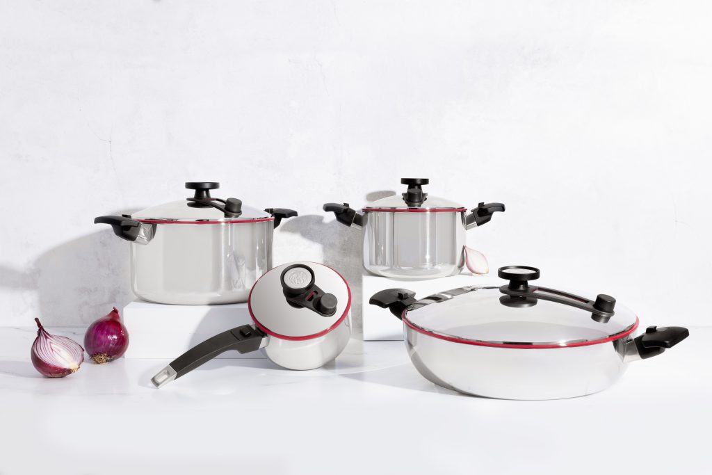 Set de ollas Royal Prestige Innove 8 piezas en New York cocina saludable sin aceite Queens Brooklyn